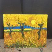 Práce podle Van Gogha